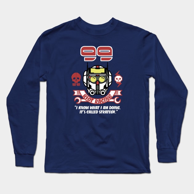 99 Riot Racing Long Sleeve T-Shirt by wanderlust untapped